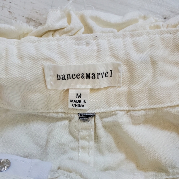 Dance & marvel paperbag high waisted denim skirt - Picture 4 of 5